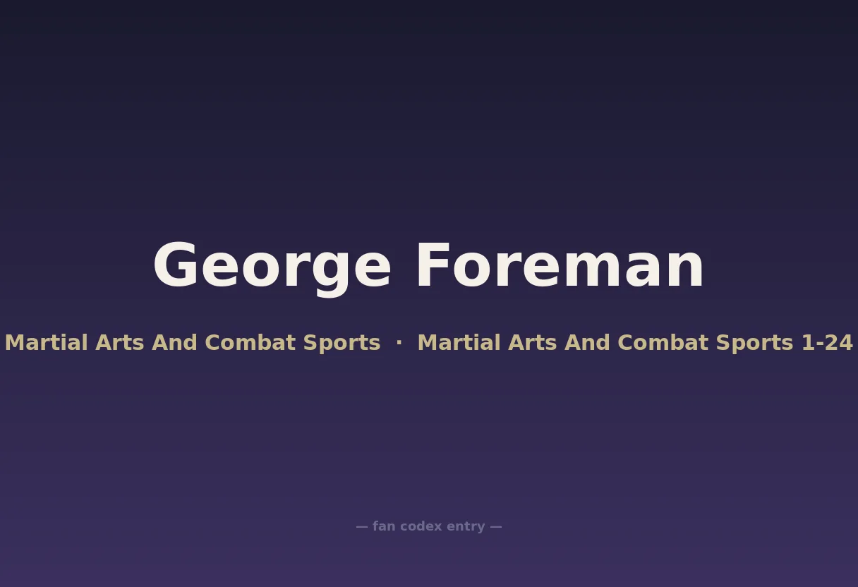 George Foreman