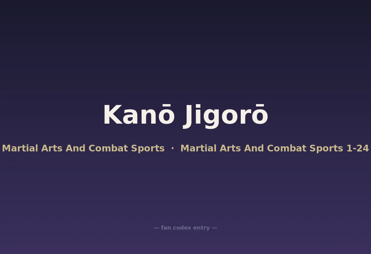 Kanō Jigorō