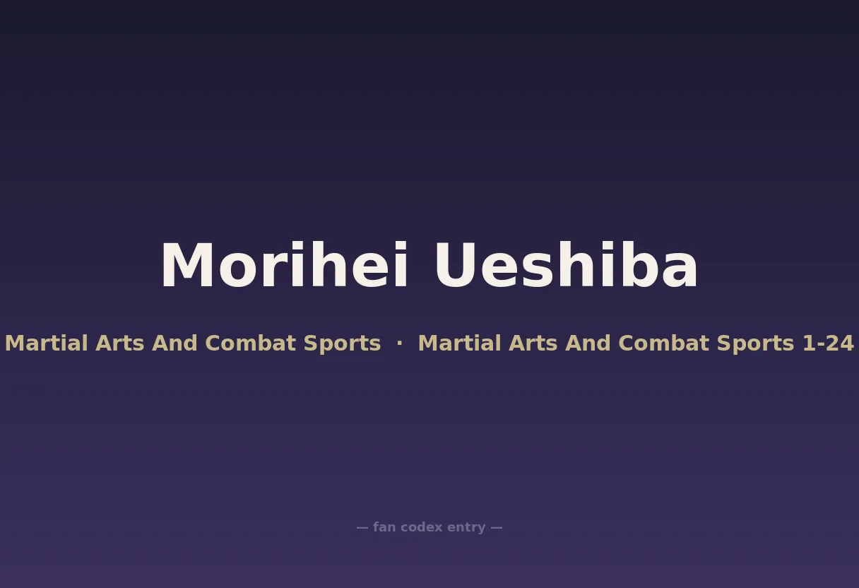 Morihei Ueshiba